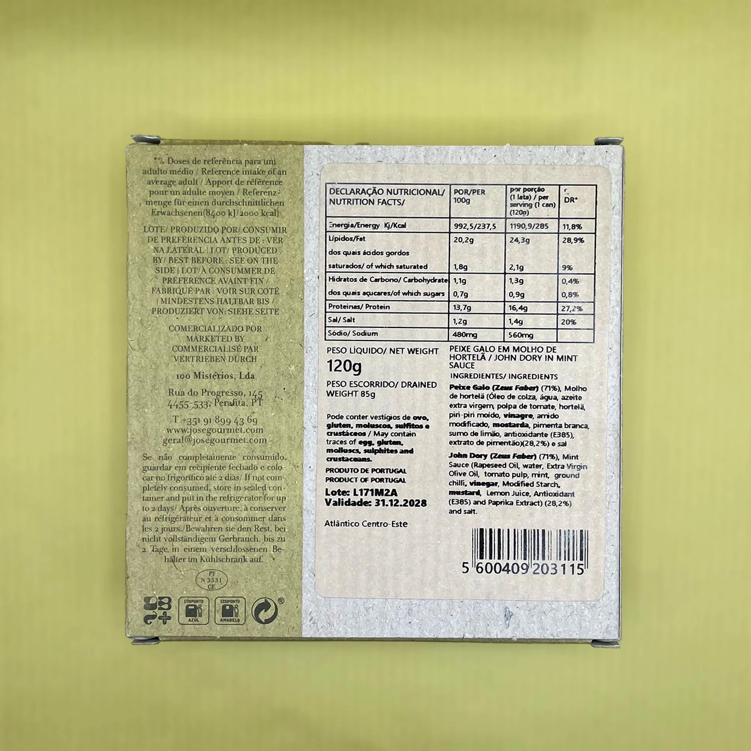 ABC+ John Dory in Mint Sauce (Pez Gallo) - Image 5