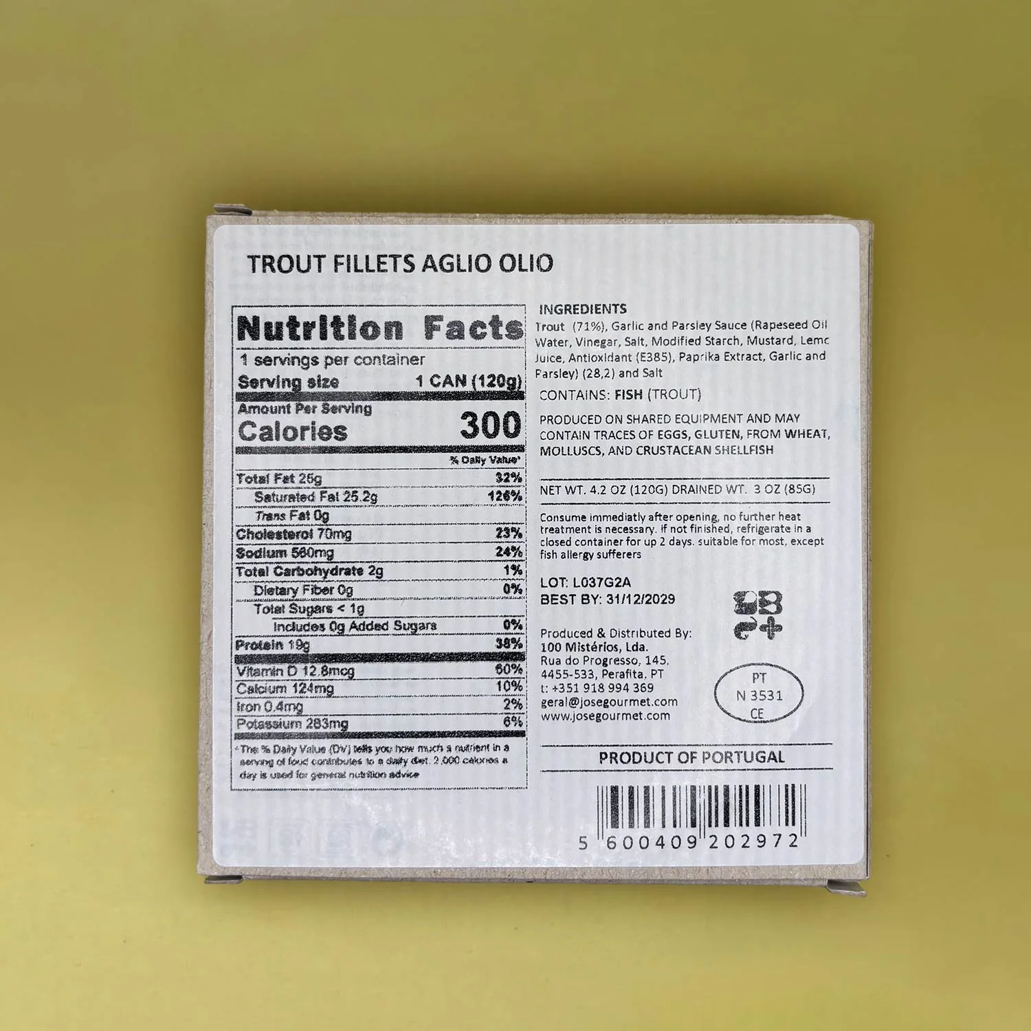 ABC+ Trout Fillets in Aglio e Olio sauce - Image 5