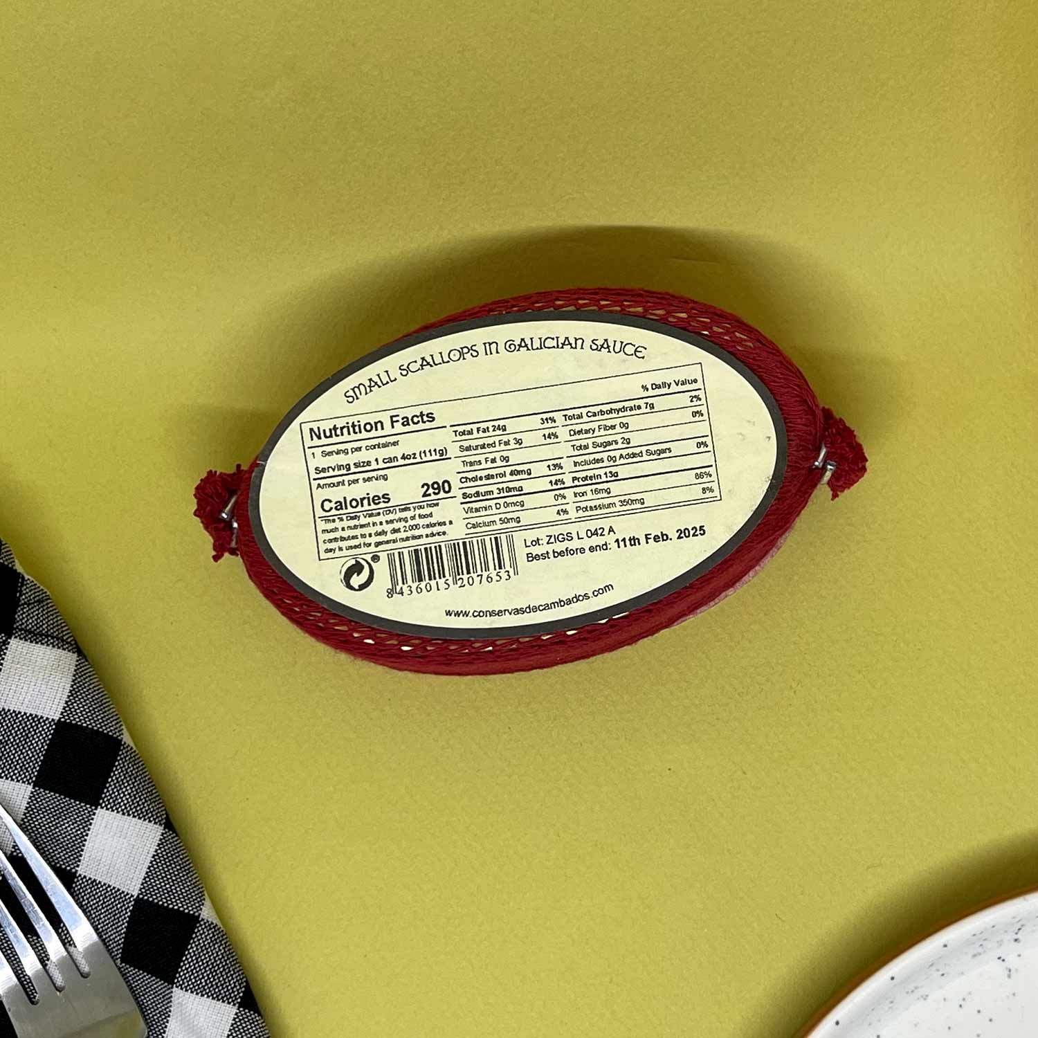 Conservas de Cambados Small Scallops in Galician Sauce - Image 4