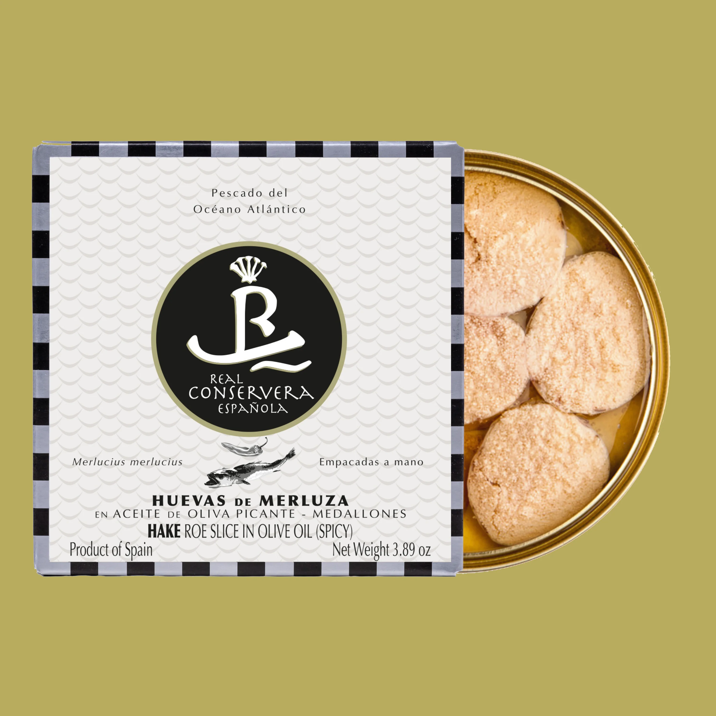 Real Conservera Española Spicy Hake Roe in Olive Oil - Image 5